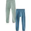 NEXT Ragazzo Confezione da 2 Leggings Termici Blue/Teal 3 Anni-4 Anni