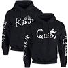 Tabiekacl Felpa con Cappuccio King Queen Uomo Donna King Queen Maglione per Coppia Regalo di Compleanno 1 Pezzo
