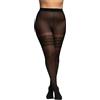 POMPEA 6 Paia Collant velato opaco 40 Denari della collezione COMFORT SIZE caratterizzato da un cinturino adattabile che non stringe e non segna realizzato con la fibra LYCRA®.