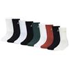 Jordan Calzini Ragazzo 9 Paia Nylon Elasticizzati Crew Holiday, Multicolore (IT, Numero, 35, 37, Regular)