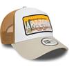 New Era Cappellino Trucker State PatchEra Berretto Baseball Curved Brim cap Taglia Unica - Bianco