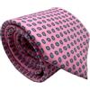 CARACCIOLO Cravatta uomo Sartoriale in seta - Squisita fattura ed elegante varietà (GOCCIA ROSA)