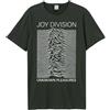 Amplified Unknown Pleasures Joy Division - Maglietta unisex da adulto