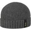 Borsalino Berretto in Cachemire Uni Donna/Uomo - Made Italy Beanie Lana Invernale con Risvolto Autunno/Inverno Autunno Inverno - Taglia Unica Grigio Scuro