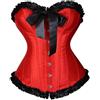 TYUIOP Corsetto Marrone Cinture Elastiche Donna Nere Tacchi Sottogonna Tulle Corsetto Gotico Corpetto Rosso Corsetto Nero Donna Elegante Corsetto Viola Halloween Corsetto