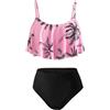 FILOWA Bikini Set per Ragazze Due Pezzi Costume da Bagno, 11-12 Anni, Rosa