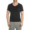 Emporio Armani Uomo 2-Pack V Neck T-Shirt Essential Core Logoband T-Shirt, Nero Grigio, M