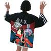 G-LIKE Giapponese Kimono Abito Sopraccacco - Tradizionale Classico Haori Abbigliamento Tokyo Harajuku Stili Antichi Giacca allentata Costume Accappatoio Pigiameria Ragazze Donne - Geisha, Nero , taglia unica