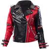 Fashion_First - Giacca in pelle da motociclista, senza cuore, per Harley Quinn