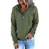 Skrsila Felpa con Cappuccio da Donna Primavera Autunno Pullover Manica Lunga Cappotto Giacca Felpa Donna Sweatshirt Hoodies