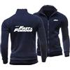 FEegar Uomo Cerniera Intera Felpa per F.AST & F.urious Giacche Casual Primavera Autunno Manica Lunga Niente Cappuccio Ponticelli Cappotto Giacca Attiva Leggera