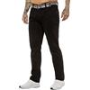 989Zé ENZO Jeans Uomo Pantaloni Casual Cotone Classic Fit con Cintura EZ399 Nero 38W / 32L