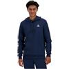 Le Coq Sportif Ess Hoody N°1 M Felpa con Cappuccio, Blu, L Unisex-Adulto