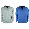 Saggio Maglione Mezza Zip U7203 in Lana e Cashmere Morbido Set 1 o 2 Pezzi da Taglia M a 3XL Tinta Unita Melange Uomo Made in Italy GRIGAVIO2PZ XXL