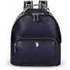 U.S. Polo Assn. - Zaino in poliuretanica, nero (29 X 4 X 32 cm)