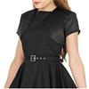 BlackButterfly Coprispalle Donna Raso Manica Corta | Davanti Aperto, Da Infilare, Senza Chiusure, Corto in Vita, Matrimoni e Cerimonie, Taglie XS-5XL