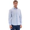 Ingram Camicia Uomo Manica Lunga vestibilità Regular 100% Cotone Twill 3H621