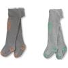 Petinard Label Collant per gattonare tutto l'anno, confezione da 2 pezzi, suola in ABS, per unisex, ragazzi e ragazze, collant con nodi antiscivolo, collant per gattonare