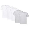 Fruit of the Loom - Iconic Tee, Lightweight Ringspun Tee, 5 Pack, T-Shirt Uomo