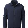 Allthemen Giacca da Uomo Leggere Casual Giubbotto Impermeabile con Cerniera Aviator Bomber Sportiva Jacket con Tasche Blu S