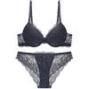 Sencylife Reggiseni Sexy per Le Donne in Pizzo Push-up Imbottito con Ferretto per Sollevare Il Supporto Quotidiano, Nero, 4B