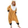 ULEEMARK Pigiama Anime Cosplay Halloween Costume Attrezzatura Adulto Animale Onesie Donna Uomo Unisex XL