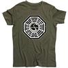 3stylershop T-shirt uomo DHARMA Initiative ispirata alla serie televisiva Lost