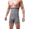 Tingyilan Pantaloncini da Allenamento da Uomo con vestibilità A Compressione, Boxer A Vita Alta Intimo Plus Size Termico Inverno Caldo Collant Leggings Intimo Sportivo Strato Base,Grigio,3XL