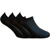 Fontana Calze 12 paia di mini calze pariscarpa in filo di scozia elasticizzato, nero 35/37