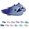 Chagoo Sharky Chanclas, Cloud Shark Slides, Ciabatte Squalo Estive Donna Uomo Pantofole da Bagno Comode Pantofole da spiaggia antiscivolo (38-39 EU, Gradient Blue)