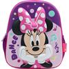 Disney Stitch, Minnie Mouse, Frozen 3D Zaino per la Scuola Materna | Carino Zaino da Utilizzare per la Scuola dell'Infanzia con Tasca per Bottiglia e Spallacci Imbottiti | Zaino Leggero con 1