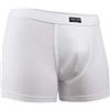 Enrico Coveri Boxer Uomo Cotone Elasticizzato con Fascia Morbida in Vita - pratici con Massima comodità - 3 Pezzi (IT, Testo, XXL, Regular, Regular, Bianchi)