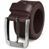 Cartvelli Cintura in pelle premium da uomo Made in Italy con confezione regalo in vera pelle da uomo cintura in jeans cintura larga pelle cintura 40 mm cintura accorciabile