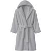 Dorian Home - Accappatoio Uomo e Donna in Spugna con Cappuccio, Tasche, Cintura e Gancio in Cotone 100% di Alta Qualità, Lavabile in Lavatrice