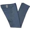 Alfio Collection - Pantalone Uomo Slim Fit Skinny Jeans Elasticizzato Micro Fantasia Tasca Dritta Gamba Asciutta Cotone