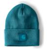 Carhartt Berretto unisex Tonal Patch Beanie, Tè trasformabile, Taglia unica
