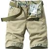JXQXHCFS Pantaloncini cargo in cotone da uomo estivi da uomo breeche bermuda da spiaggia jogger pantaloncini da uomo tattici casual pantaloncini maschili, Khaki901, 54