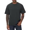 HOUZONIY T-shirt da uomo basic cotone, maglietta girocollo a maniche corte, estiva con tè casual alla moda per uomini