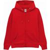 CHEMAGLIETTE! Felpa con Cappuccio e Zip Uomo - Maglia Tuta Felpata Cotone, Felpe da Lavoro Maglie Senza Cappuccio Tinta Unita Stampabili, Polsini in Costina Basic Hooded