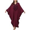 L-Peach Donna Pizzo Floreale Kimono Abito da Spiaggia Parei Copricostume Copribikini Cover ups