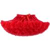 Verve Jelly Gonna tutù morbida e liscia per neonate con copri pannolino Gonna in tulle per neonato rosso M 5-7 anni
