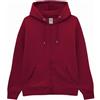 CHEMAGLIETTE! Felpa con Cappuccio e Zip Uomo - Maglia Tuta Felpata Cotone, Felpe da Lavoro Maglie Senza Cappuccio Tinta Unita Stampabili, Polsini in Costina Basic Hooded