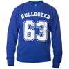 Bud Spencer Felpa da uomo Bulldozer 63 (blu)