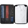 DEGELER® Shirt Bag per camicie senza pieghe - con scomparti per cravatte, papillon | Accessori da viaggio per borsa indumenti, borsa per indumenti e organizer | Ideale per il bagaglio a mano | Blu