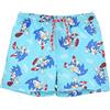 Sonic The Hedgehog Bermuda per Ragazzi, Pantaloncini da Bagno Estivi, Costumi da Bagno per Bambino, Taglie 4 a 10 Anni (IT, età, 8 Anni, Regular, Blu)