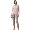 Noidinotte; more than pyjamas Noidinotte - Pigiama Donna Invernale in Caldo Cotone Articolo Trim. - L Beige