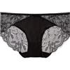 SilRiver Seta Spandex Intimo da Donna Morbido e Confortevole Slip Boxer Pantaloncini Hipster Mutandine Lingerie, Nero, S