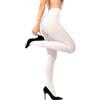 sofsy Collant Donna Bianco 40 Den Plus Size XXL - Tights Modellanti Antiscivolo con Fascia Vita Rinforzata e Punte Invisibili per un Comfort Quotidiano
