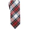 Remo Sartori - Cravatta Slim Stretta Uomo in Lana Tartan Scozzese, Made in Italy