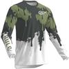 HULG Abbigliamento da Ciclismo da Uomo,Maglietta A Maniche Lunghe da Ciclismo di Montagna,Adatto per MTB/BMX/Moto da Cross E Altri Sport (Colour-09,L)